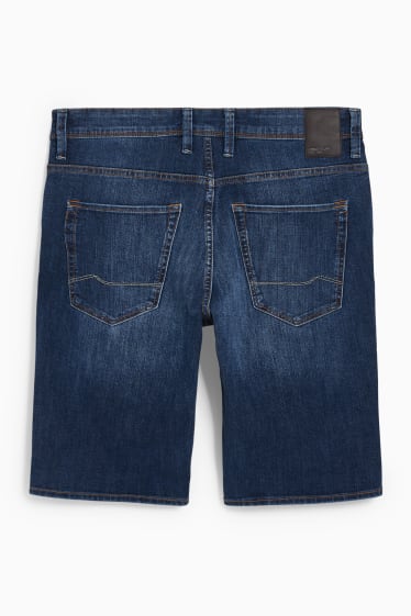 Herren - Jeans-Shorts - Flex - LYCRA® - dunkeljeansblau