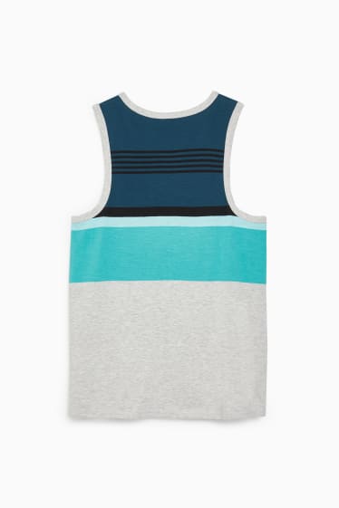 Men - Vest top - dark blue