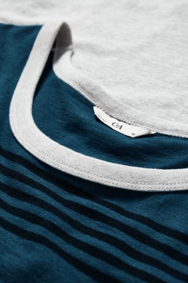 Men - Vest top - dark blue
