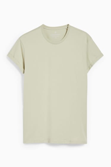 Heren - CLOCKHOUSE - T-shirt - mintgroen