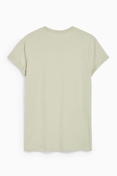 Mężczyźni - CLOCKHOUSE - T-shirt - miętowa zieleń