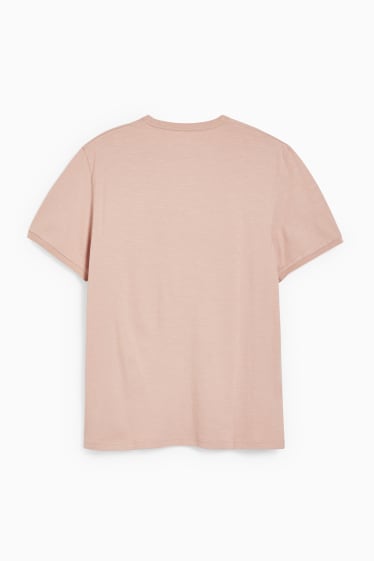 Heren - T-shirt - koraal