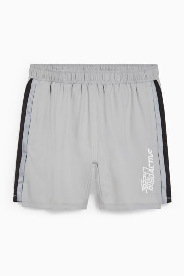 Men - Active shorts - light gray