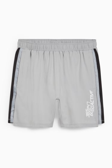 Herren - Funktions-Shorts - hellgrau