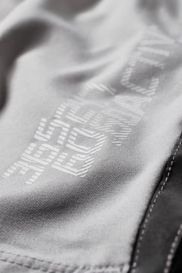 Men - Active shorts - light gray