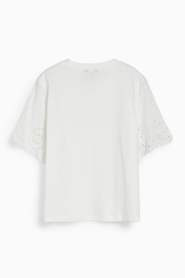 Damen - T-Shirt - weiß