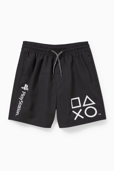 Enfants garçons - PlayStation - short de bain - noir