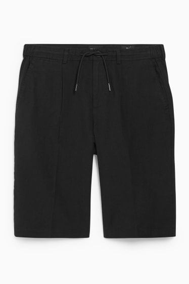 Men - Bermuda shorts - Flex - LYCRA® - black
