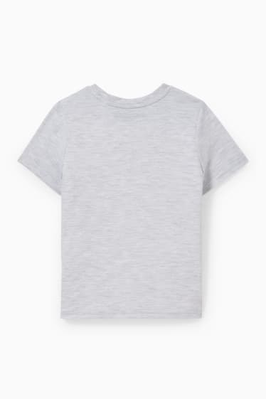 Enfants garçons - Super Mario - haut manches courtes - gris clair chiné