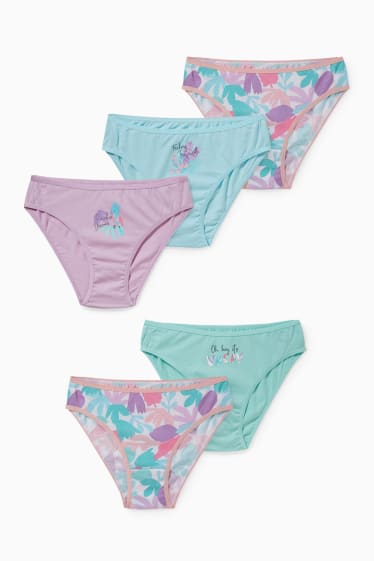 Bambini - Confezione da 5 - slip - verde menta