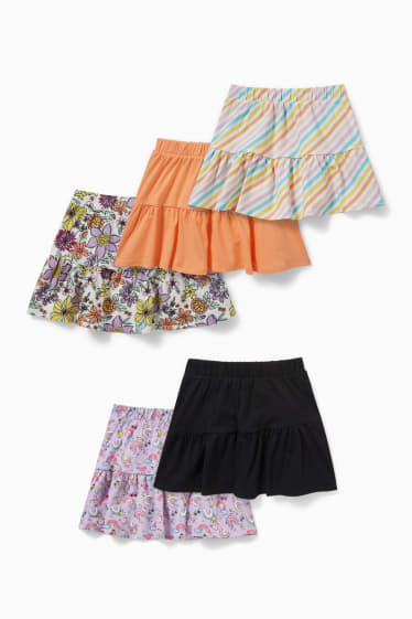 Children - Multipack of 5 - skirt - multicoloured