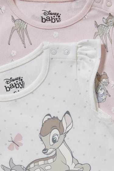 Bébés filles - Lot de 2 - Disney - bodys pour bébé - blanc