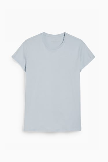 Uomo - CLOCKHOUSE - t-shirt - azzurro