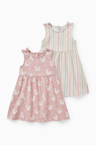 Babies - Multipack of 2 - baby dress - rose