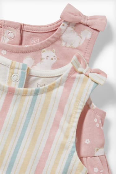 Babies - Multipack of 2 - baby dress - rose
