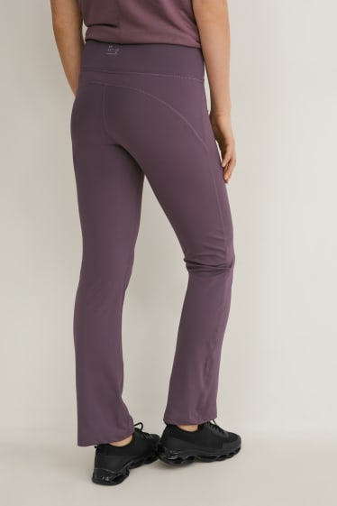 Donna - Leggings - 4 Way Stretch - da materiali riciclati - viola