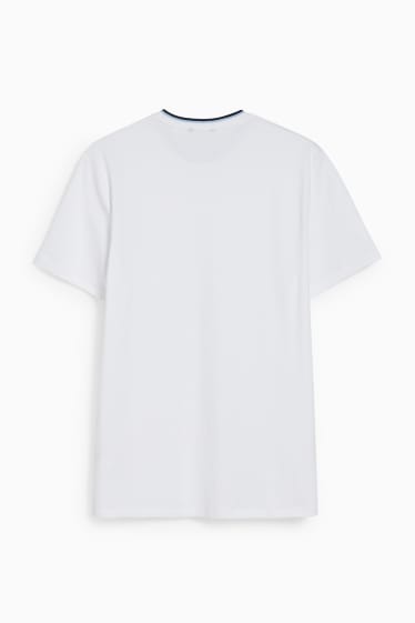 Hombre - Camiseta - Flex  - LYCRA® - blanco