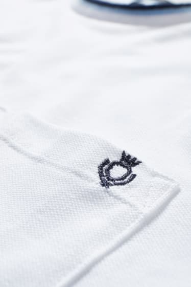 Hombre - Camiseta - Flex  - LYCRA® - blanco