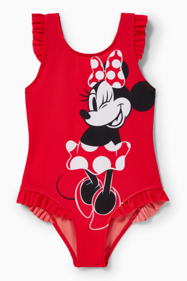 Kinder Mädchen - Minnie Maus - Badeanzug - LYCRA® XTRA LIFE™ - rot