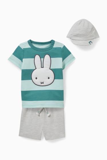 Babies - Miffy - baby outfit - LYCRA® XTRA LIFE™ - 3 piece - mint green