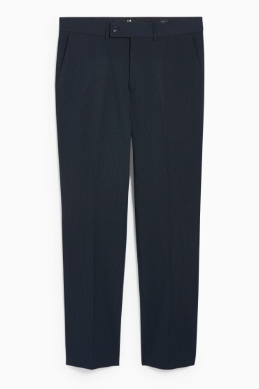 Men - Mix-and-match trousers - regular fit - Flex - LYCRA®  - dark blue