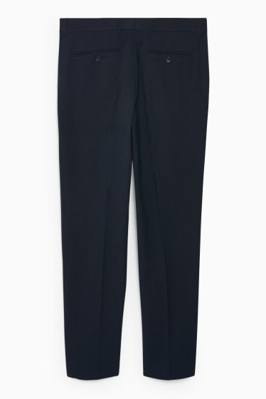 Men - Mix-and-match trousers - regular fit - Flex - LYCRA®  - dark blue