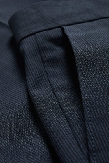 Hommes - Veste de costume - regular fit - Flex - LYCRA® - bleu foncé