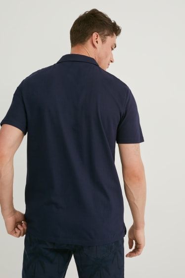 Men - Polo shirt - dark blue