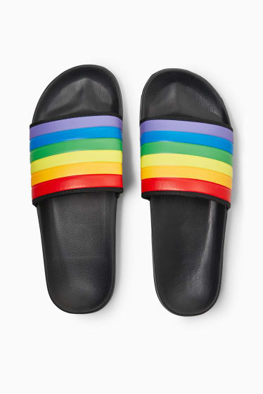 Men - CLOCKHOUSE - sandals - PRIDE - black
