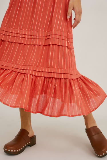 Mujer - Falda - rojo