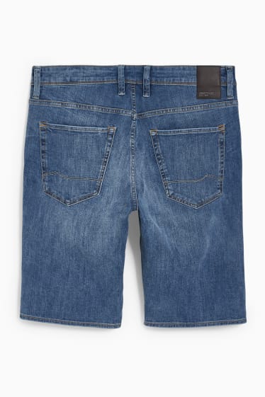 Men - Denim shorts - Flex - LYCRA® - blue denim