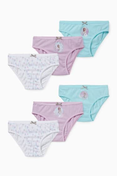 Children - Multipack of 6 - Frozen - briefs - light turquoise