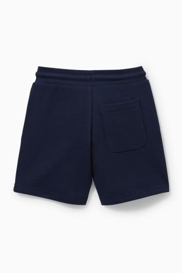 Bambini - Uomo Ragno - shorts felpati - blu scuro