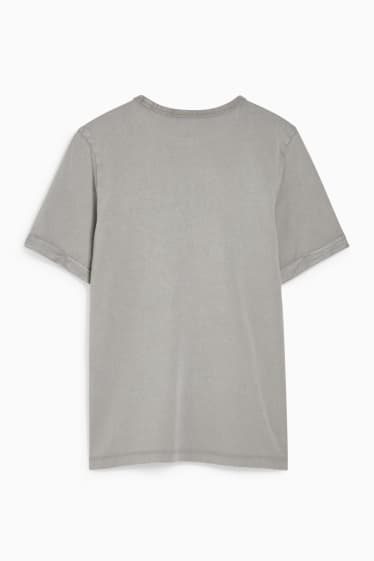 Niños - Camiseta de manga corta - genderless - vaqueros - gris claro