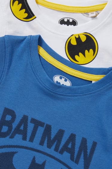 Kinderen - Set van 2 - Batman - hemdje - donkerblauw