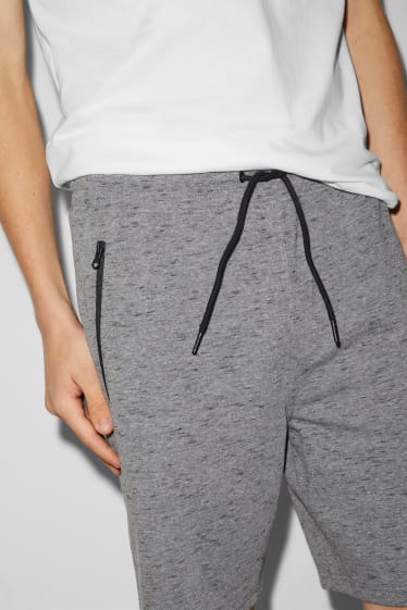 Uomo - CLOCKHOUSE - shorts di felpa - grigio melange