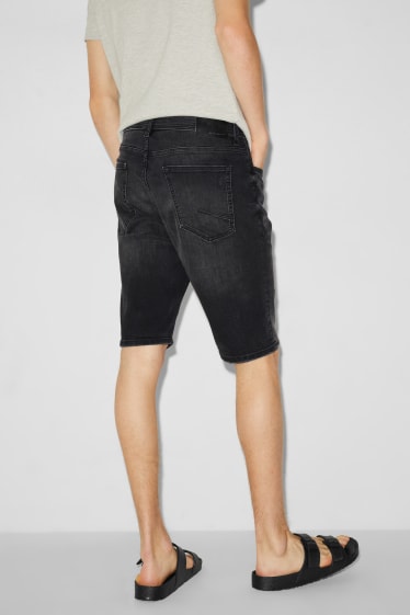 Herren - CLOCKHOUSE - Jeans-Shorts - LYCRA® - dunkeljeansgrau