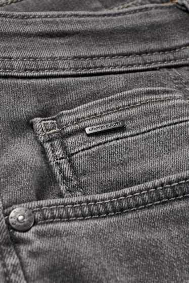 Men - Premium slim jeans - gray