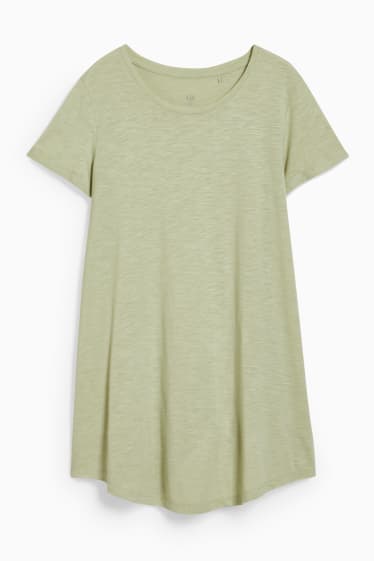 Donna - T-shirt basic - verde menta