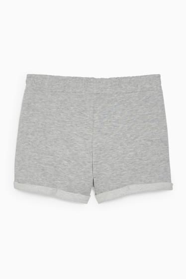 Children - Sweat shorts - light gray-melange