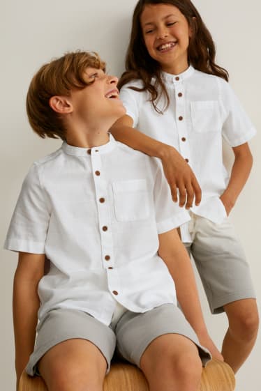 Children - Shirt - genderneutral - white