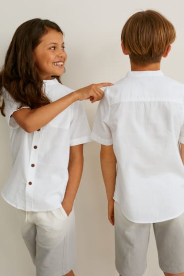 Children - Shirt - genderneutral - white
