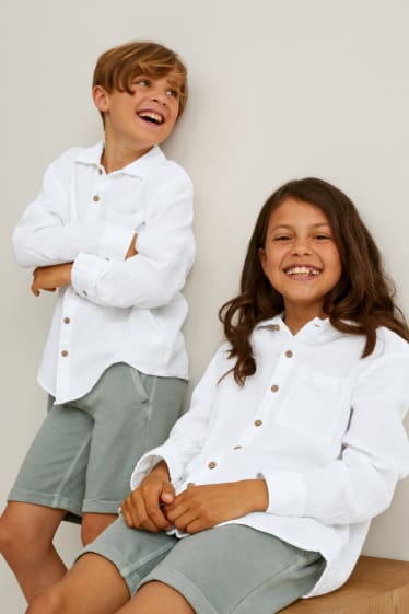 Children - Shirt - genderneutral - white