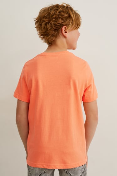 Kinder Jungen - Multipack 3er - Kurzarmshirt - schwarz