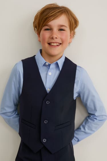 Children - Mix-and-match suit waistcoat - dark blue