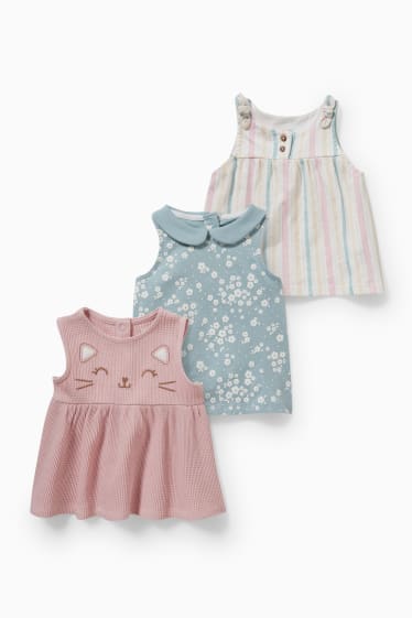 Babys - Multipack 3er - Baby-Top - rosa