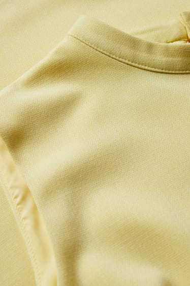 Femmes - Robe de bureau - jaune clair
