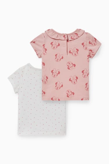 Bébés - Lot de 2 - Minnie Mouse - T-shirts pour bébé - blanc