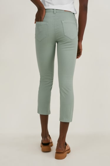 Kobiety - Spodnie - skinny fit - LYCRA® - jasnozielony