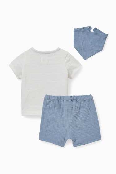 Babies - Baby outfit - 3 piece - white